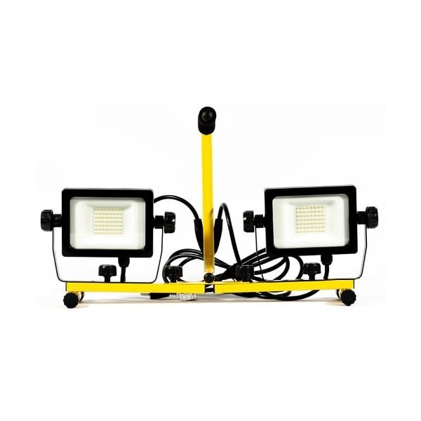 Bulldog 8000 Lumen LED, Portable, 2 Fixture Worklight 11388 - main